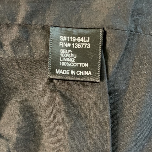 Women’s Faux Leather Jacket (0070) - Picture 4 of 4